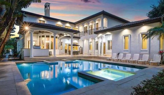 Luxurious Grand Resort Mansion with Pool, Theater, Beach Access & Private Suites