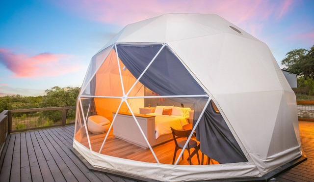 Luxury Dome - Spa Shower - Panoramic Views