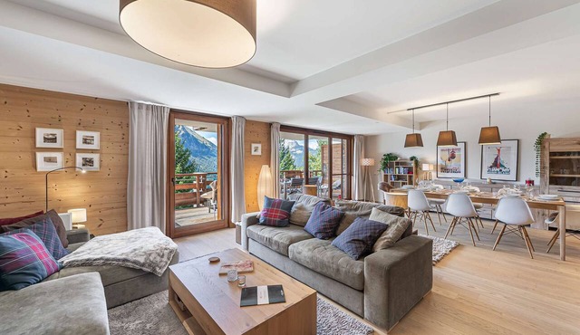 Luxury flat 6 pers. - fireplace, close to the centre and slopes in CHATEL