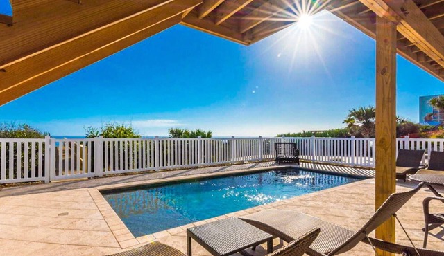 Luxury Oceanfront Pool Home! Ideal for large family vacations!