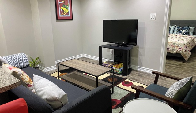 Modern 2/BR/1bth basement unit