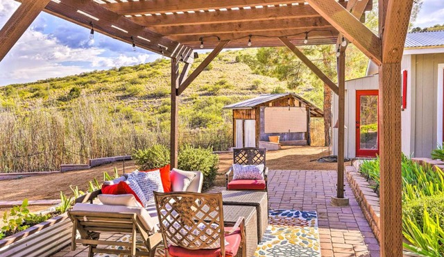Modern Clarkdale Tiny Home on Mingus Mountain