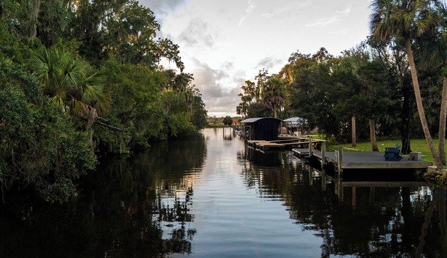 NEW! Waterfront Home With Solar Pool, Hot Tub and Canal Access in Crystal River