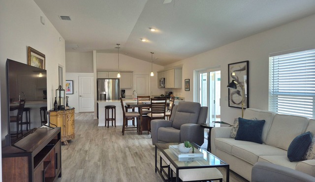 Newly Built 2-BDRM Villa, The Villages, FL btwn Spanish Springs & Lake Sumter