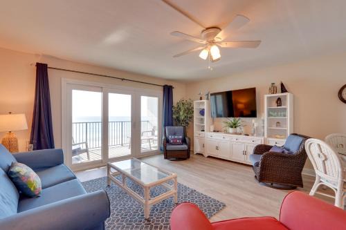 Oceanfront PCB Condo: Steps to Private Beach!