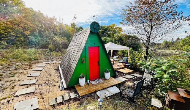 Off-Grid A-Frame Hideaway