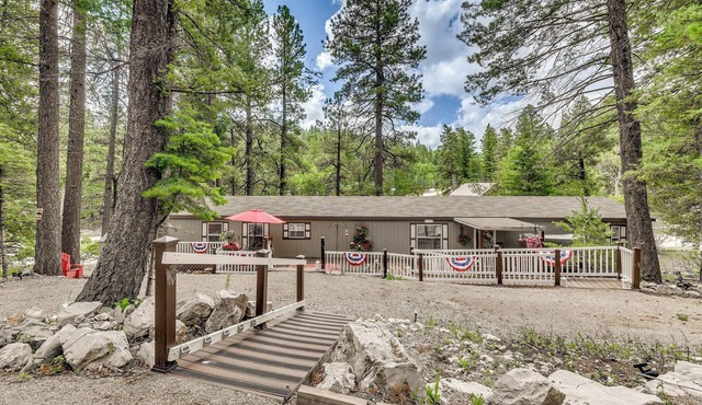Peaceful Cloudcroft Vacation Rental: Walk to Shops