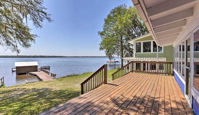 Peaceful Escape w/Boat Dock on Lake Talquin!