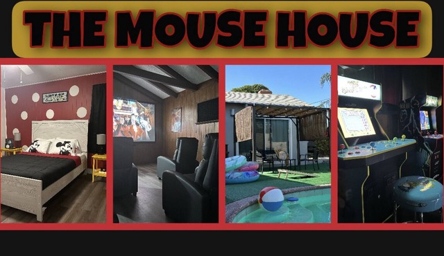 Pool heated, Theater, Arcades, 2.8 mi from Disneyland