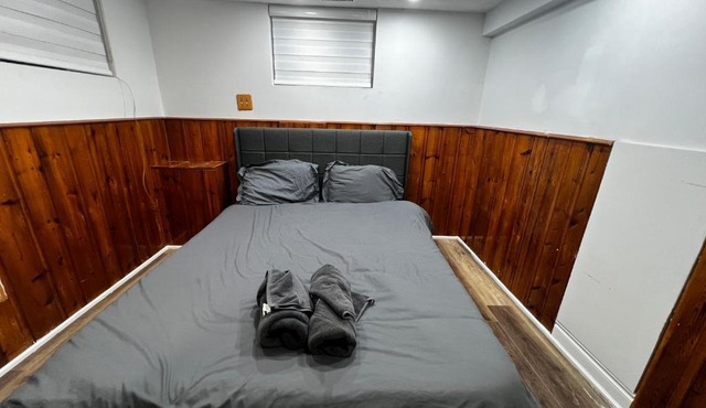 Prime Location 3Bedrooms, 2 Bath, Basement Apartment with parking- Streetsville Area, Close to Transit- Sleeps 6