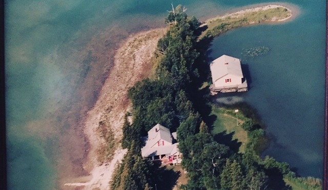 Private Peninsula in Downtown Hessel, Les Cheneaux Islands