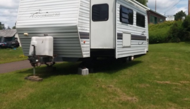 Relaxing camper