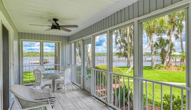 Riverfront, Views, Fishing and Boating Paradise, Steps to the Water, Community Pool and Boat Slip!