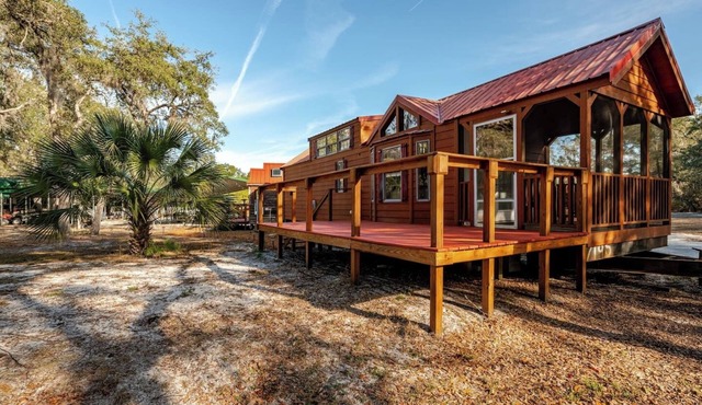 Rural Cabin Near Speedways, Beaches & Attractions