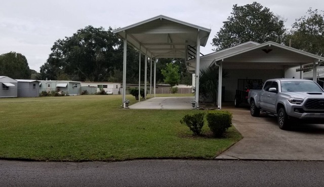 RV site on Withlacoochee bike trail 46 miles long
