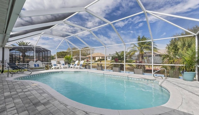 Sea Stone Waterfront Pool Home | Boat Dock | Close to Golf | Heated Pool | Dog Friendly