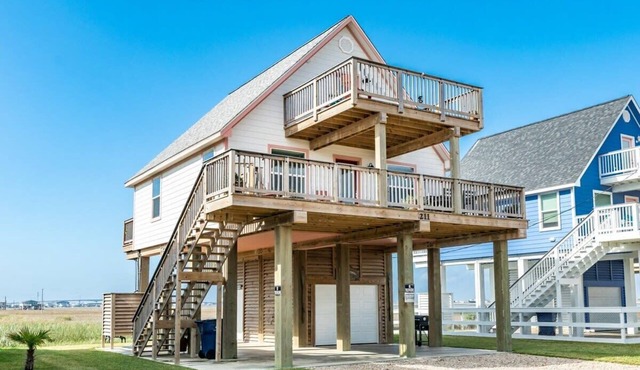 Seaside Sanctuary - Adorable Beach A-Frame, Decks!
