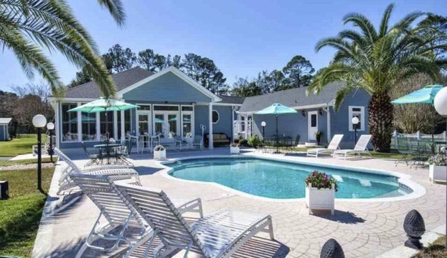 Secluded pool home on 4+ acres