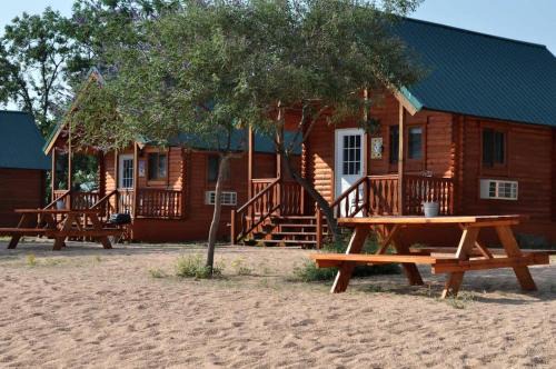 Serene Lakeview Cabin in Buchanan Dam with Firepit & Outdoor Relaxation in Buchanan Dam, Texas