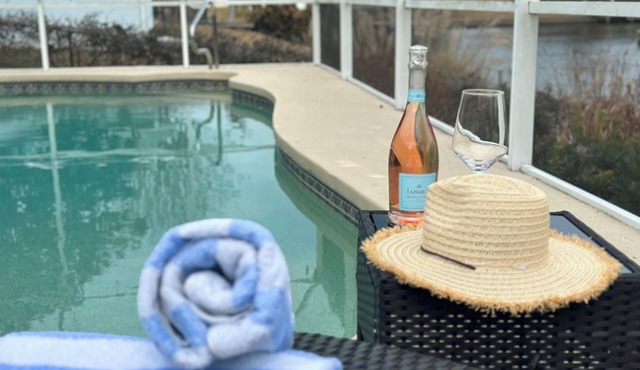 Serenity Waterfront 4BR w/Private Dock, Heated Pool & Relaxing Hot Tub