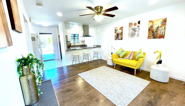 Spacious backyard in Nile Fremont near Downtown