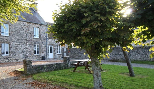 Spacious Family-Friendly Gite with Fireplace, Garden, & BBQ near La Haye