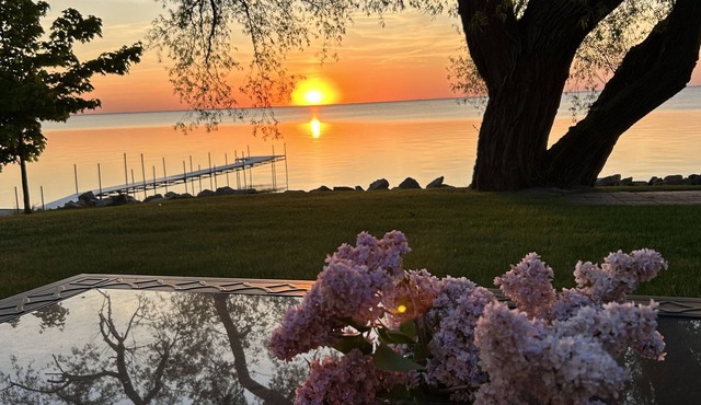Spectacular sunsets and walleye fishing