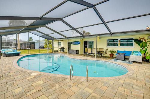 Sunny South Daytona Home w/Pool & Grill!
