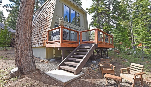 Tahoe Park Amenities Elevated Mountain Cabin, Beach, Piers and more