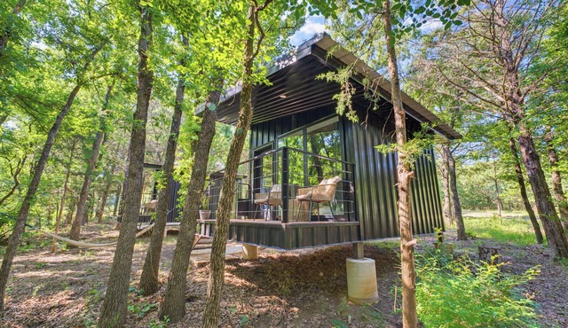 The Hawk’s Nest |Peaceful Tiny Cabin w/Pickleball