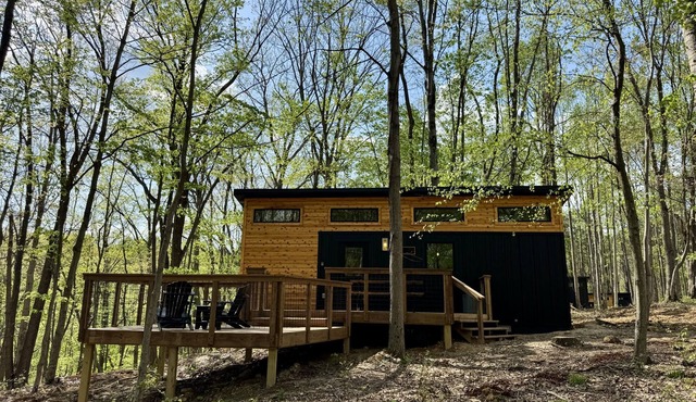 The Persimmon Tiny House at Cyprus Trail