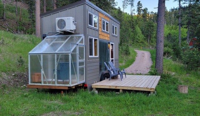 Tiny House in the meadow on Two Bit Creek. Minutes from Deadwood and Sturgis.