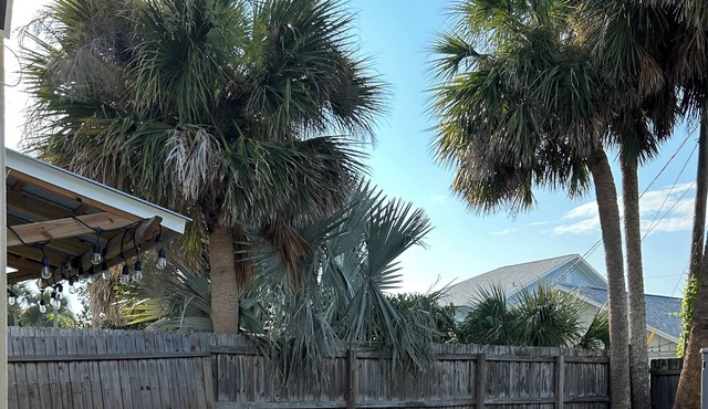 Turtle Tracks Tiny House One bed one bath one block to beach. Quiet and private