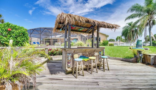 Waterfront Merritt Island Vacation Rental w/Pool!