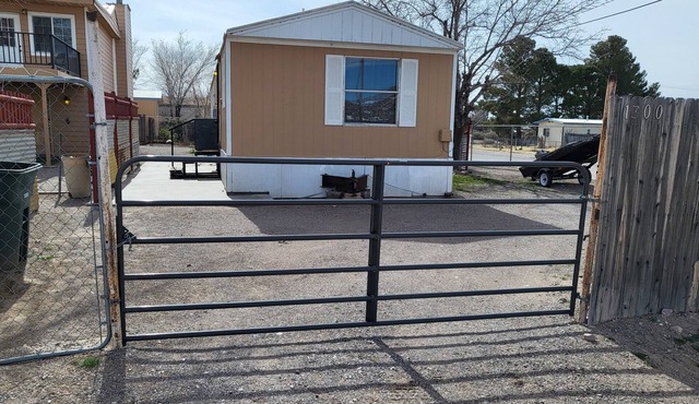 We are about one and a 1/2 miles from downtown and the hot tubs.