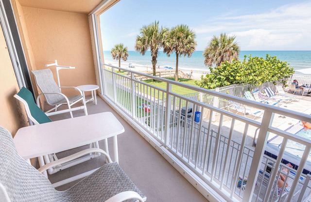 Oceanfront 2BR Condo 2nd Floor Balcony Unit 202