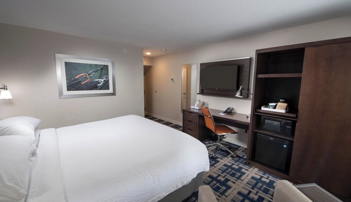 Traditional Room, 1 Queen Bed (Mobility/Hearing Access, Roll-in Shwr)